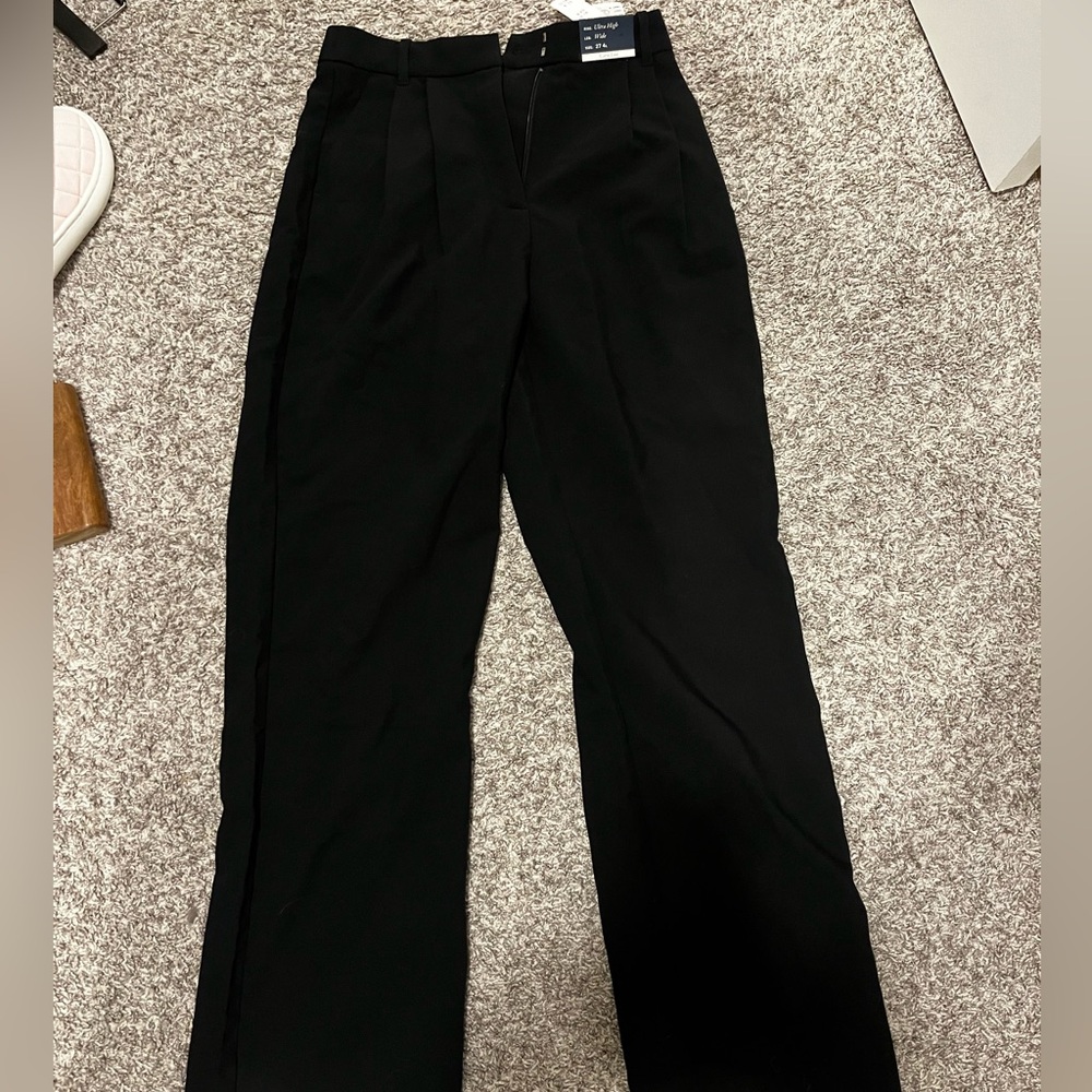 Abercrombie & Fitch Women's Black Trousers